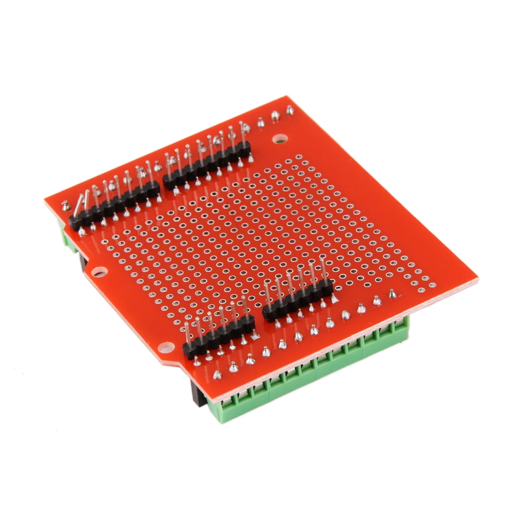 Proto Screw Shield Screwshield Terminal Expansion Board Module for Arduino Large Prototyping Space Of Both Connected