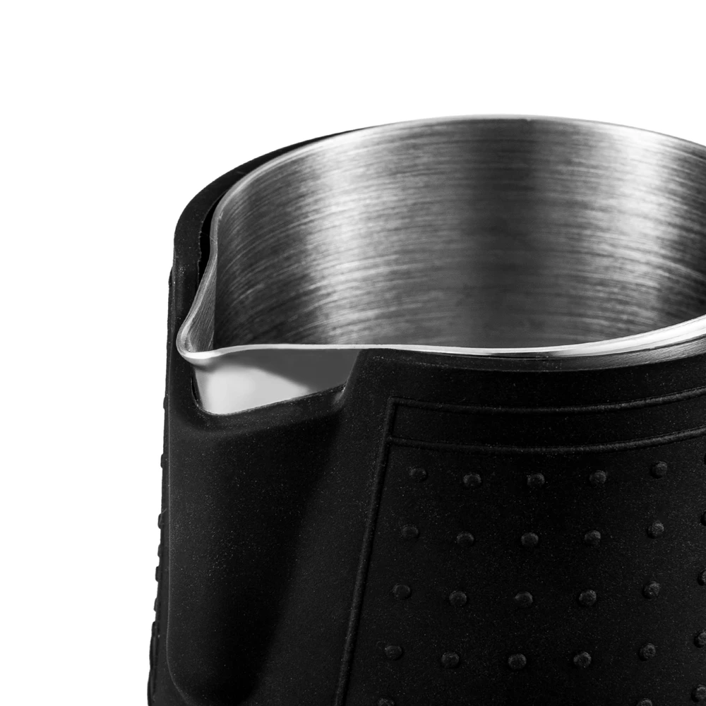 Stainless Steel Silicone Milk Frothing Pitcher Coffee Art Milk Creamer Frother Jug Espresso Coffee Latte Cappuccino Pitcher_voghion.com