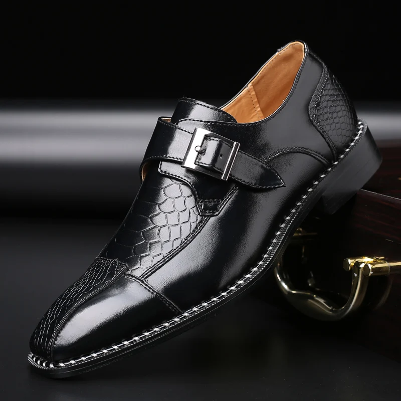 Г. Роскошные мужские свадебные модельные туфли с узором «крокодиловая кожа», туфли в деловом стиле на плоской подошве, модная дизайнерская обувь для торжеств большой размер 38-48