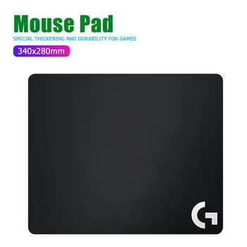 

Logitech G240 34X28cm Large Cloth Gaming Mouse Pad Anti-Slip Rubber Base Large Mice Mat Black for PC Computer Laptop Universal