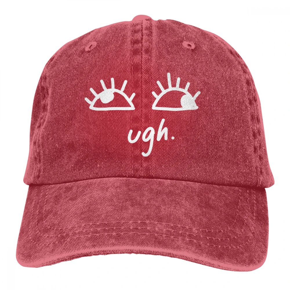 UH Mood Casquette черные унисекс Мужские Женские джинсовые бейсболка с ремешком кепки регулируемые Гольф папа шляпа