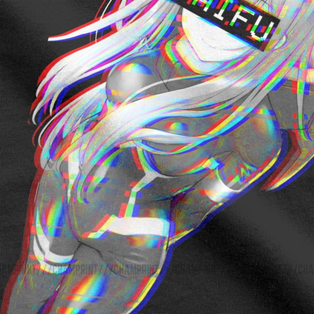Мужские футболки Дарлинг в франксе Zero Two Waifu, Забавные футболки с короткими рукавами, Аниме Манга, одежда из чистого хлопка, обычные футболки