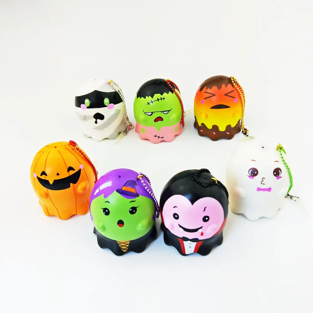 Мягкий магнит для Хэллоуина Imp имеет аромат может медленно сдавливать отскок снимает давление декомпрессии подарок на день Хэллоуина игрушки
