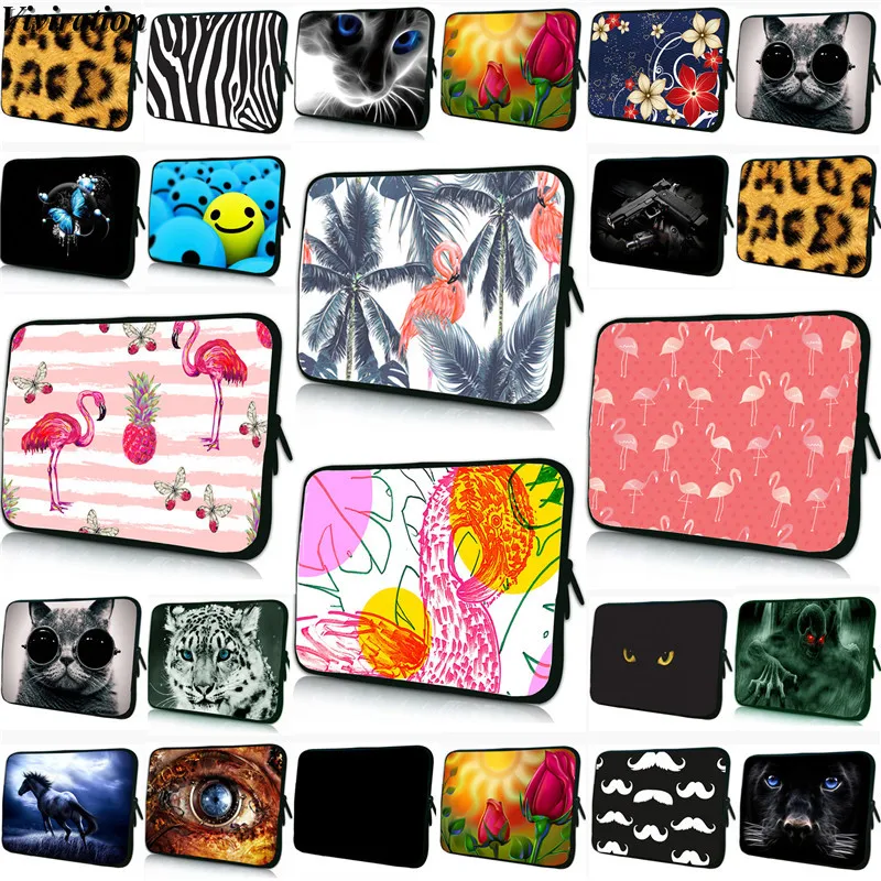 Neoprene Universal 7 Inch Netbook Bag For iPad Mini 5 e-Book Asus ZenPad 14 13 13.3 12 15 17 10 15.6 Funda Portatil Laptop Case