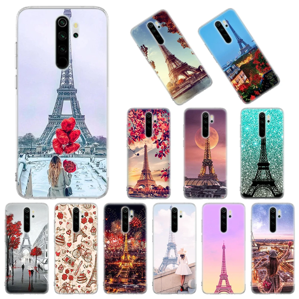 Силиконовый чехол оболочка для Xiaomi Redmi Note 8T 9S 6 7 8 Pro 9 6A 7A 8A 9A 9C K20 K30 Франция Париж