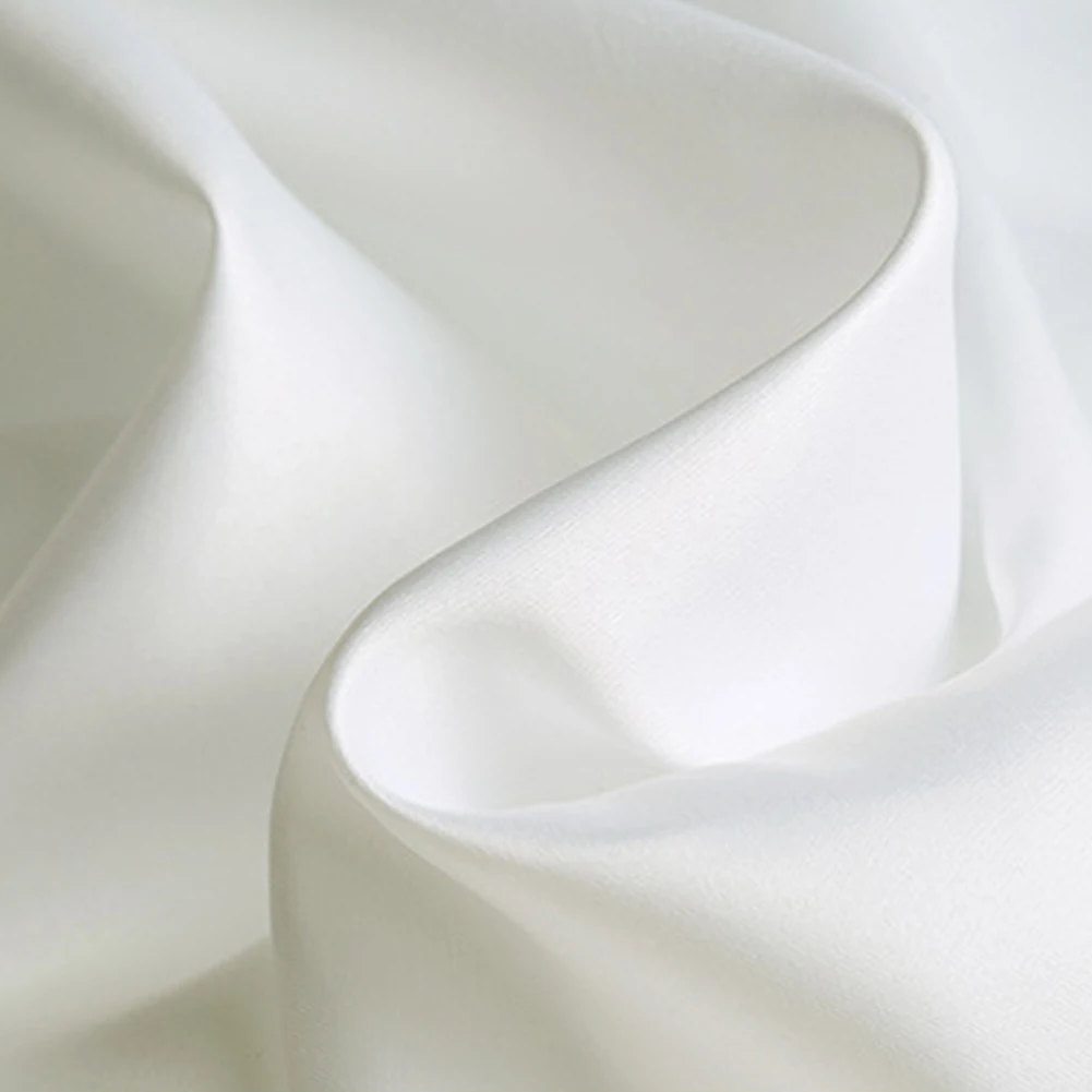 Имитировать шелковые вечерние подкладки DIY шитье высокой плотности однотонная одежда ткань постельные принадлежности Декоративные атласные легкие свадебные