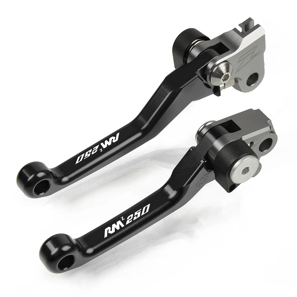 Кроссовый мотоцикл, мотокросс складной ручной тормоз рычаг сцепления для SUZUKI RMZ250 RM Z250 2007 2008 2009 2010 2011 2012 2013 - Цвет: Black