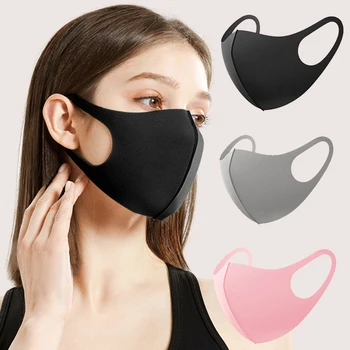 

Fashion Mouth Mask Anti Dust Mask Anti Pollution Mask Elastic Earloop Face Mouth Mask Sponge Reusable
