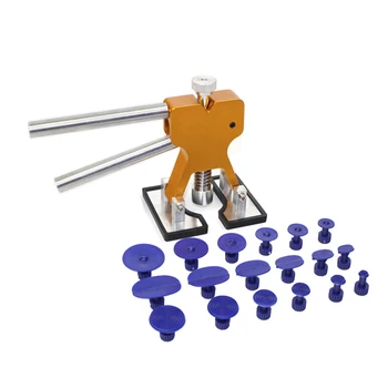 

Car Dent Lifter Repair Tool With Accessories 18Pcs Tabs Hail Removal Tool Set For Paint Dent Repair Tool