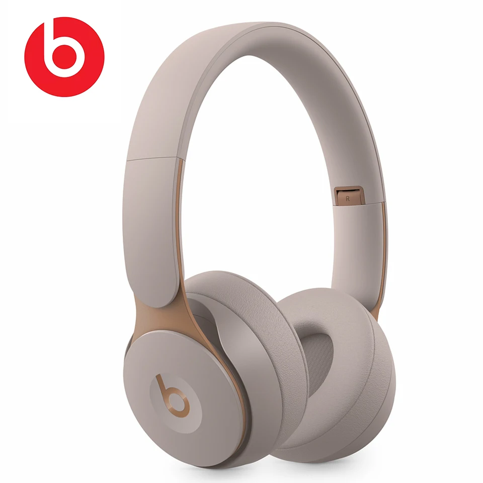 Beats Solo Pro Wireless Bluetooth Noise Cancelling Headphones Portable Gaming Sport ANC Headset Foldable Earphone Handsfree Mic