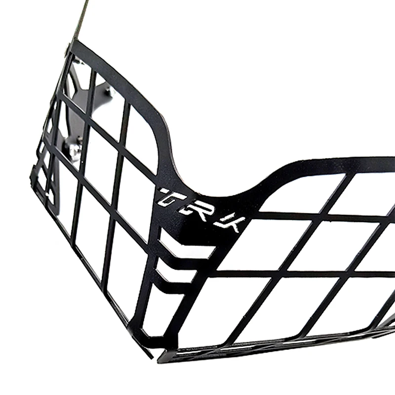 Mortorcycle Stainless Steel Wear Resistant Full Coverage Headlight Cover Guard Easy Install Protector Grille (5)