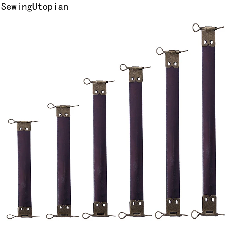 

10PCS Spring Clasp with Hook Handle Metal Internal Coin Purse Frame Hidden Snap Spring Sewing Craft Tailor DIY Bag Accessories