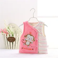 Детский жилет с героями мультфильмов; сезон весна-осень; стиль; Чистый хлопок; жилет для новорожденных; для мужчин и женщин; детская одежда