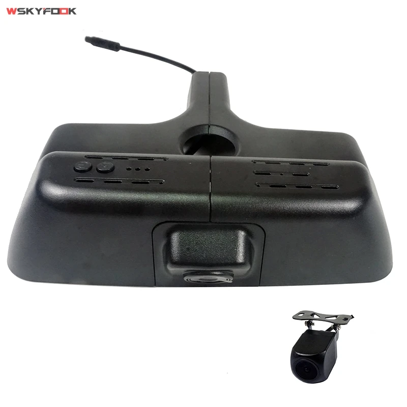 Автомобильный видеорегистратор с двумя объективами Wi Fi для Buick Regal Deluxe модель 2015