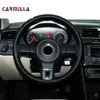 Car Steering Wheel Bottom Middle Chrome Cover Insert Trim For VW 2009-2013 Golf 6 Mk6 Bora 2011-2014 Polo Jetta Eos Touran Caddy ► Photo 2/6