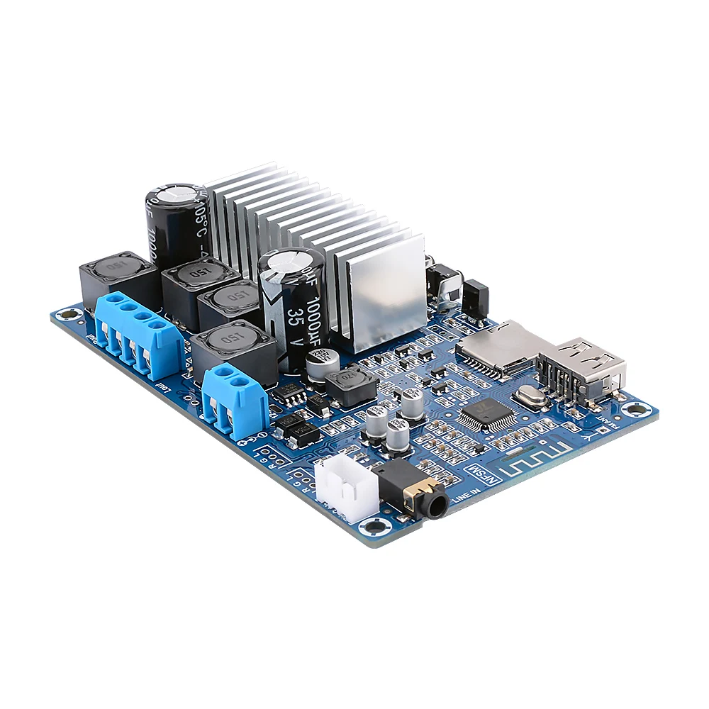 AIYIMA TPA3116 Bluetooth 5,0 50Wx2 стерео 2,0 канальный цифровой ...