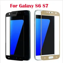 3 цвета Анти-взрыв полное покрытие поверхности экрана протектор защита Закаленное стекло пленка для samsung Galaxy S7 S6 A50 A30 A40 A70