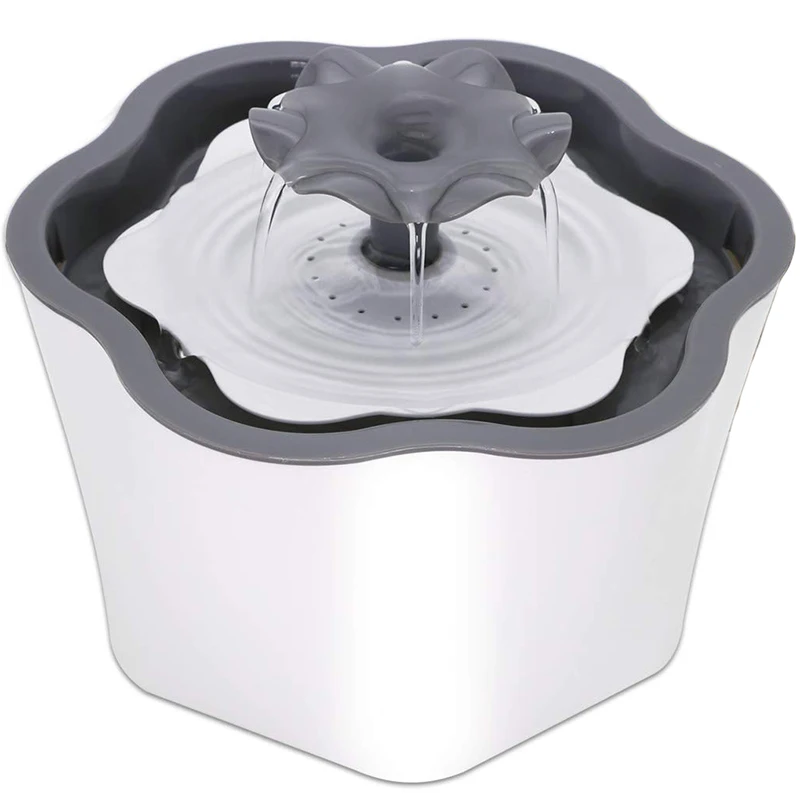 

Cat Water Fountain 67Oz Intelligent Power Off Automatic Pet Drinking Water Dispenser for Cats Dogs Small Animals, Filter Include