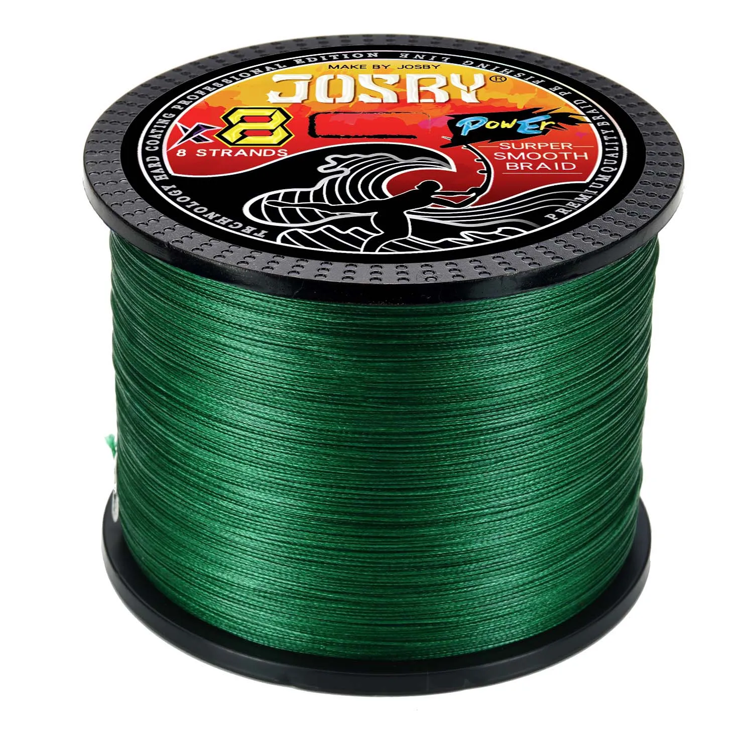 JOSBY 8 Strands 4 Braided Fishing Line Multifilament 200M 300M 500M 1000M Carp Japanese Weave Cord Accessories 100% PE Wire 2