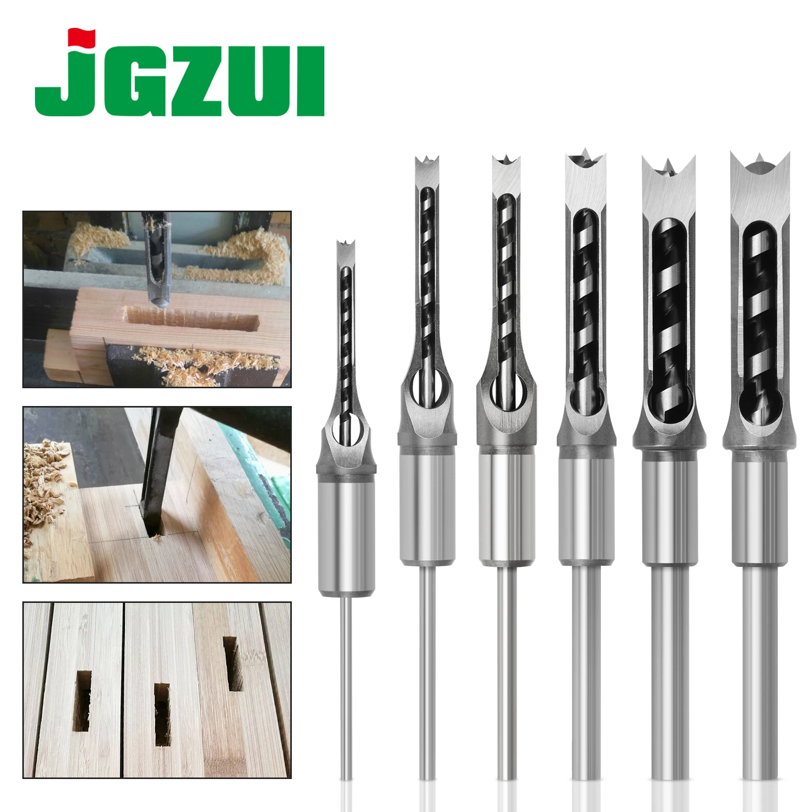 Woodworking square drill mortise core salad woodworking | Инструменты