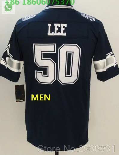 For men Даллас A++ Качественная мужская футболка для взрослых Sean Lee 50 Troy Aikman 8 Taco Charlton 97 roger staubach 12 Tony Dorsett 33 - Цвет: For men