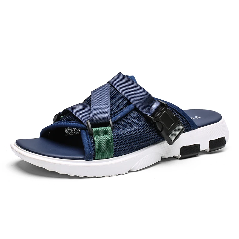 Мужские шлепанцы; летние пляжные шлепанцы; Мужская обувь; мужские сандалии; повседневная мужская обувь; плотные Нескользящие Вьетнамки с открытым носком