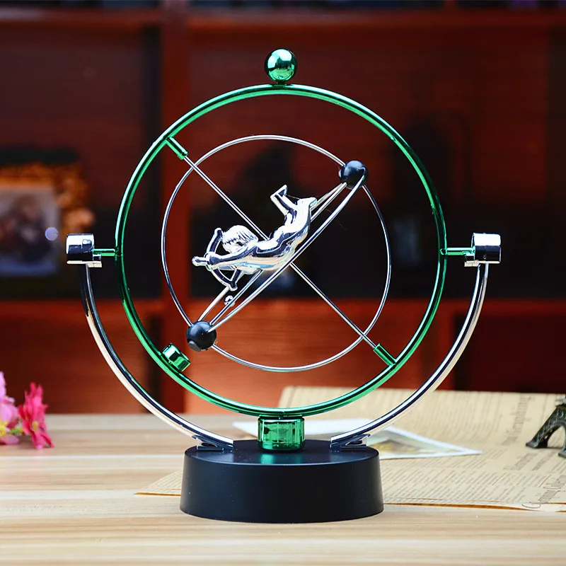 

H006 Cupid archery celestial motion track perpetual motion apparatus household dynamic art swinging apparatus pendant