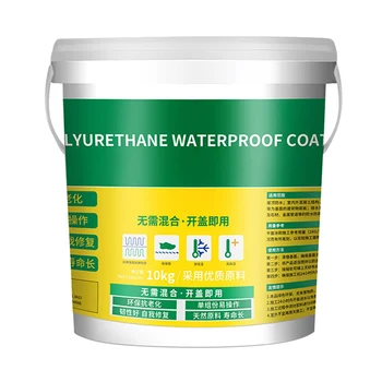 

Innovative Sealer Mighty Paste Polyurethane Waterproof Coating for Home House Bathroom Roof E2S