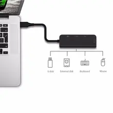 USB C концентратор USB-C к HDMI 4K концентратор USB 3,0 адаптер PD/порт зарядки Micro USB для MacBook Pro samsung Galaxy S8 type C концентратор
