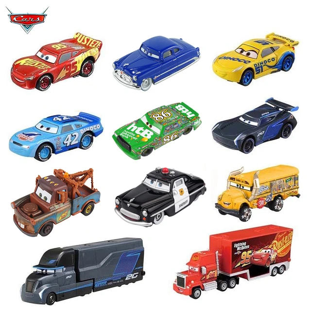 Disney Pixar Cars 2 3 Toys Truck 1 55 Diecast Model Toy Children Birthday  Gift - Railed/motor/cars/bicycles - Aliexpress