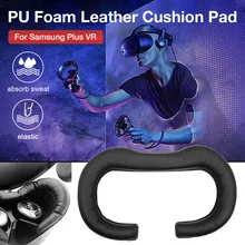 For Samsung Odyssey Plus VR Glasses PU Foam Replacement Leather Pad Waterproof and Sweatproof Face Pad Odyssey Plus Accessories