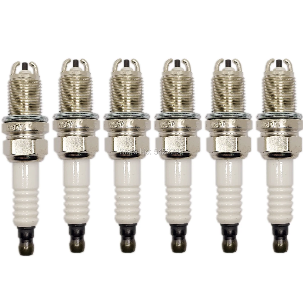

6pcs K20TR11 U-Groove Nickel Spark Plug fit for Toyota AVALON AVENSIS CAMRY PICNIC for Lexus GS300 ES300 3.0L 90919-01198
