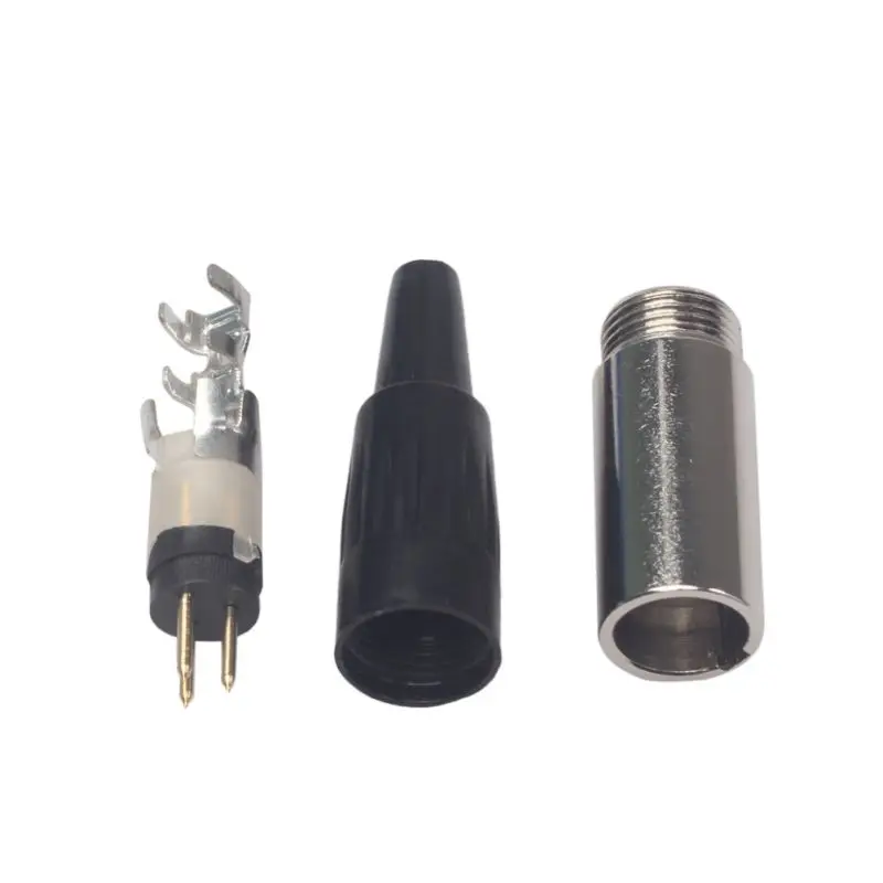 1 пара аудио разъемами 3 Pin Mini XLR Экранирование штепсельная вилка адаптер для наушников кабель Шнур