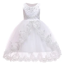 Платье для девочек нарядное, новогоднее, элегантное платье принцессы Детские платья для девочек, костюм для малышей вечерние платья на выпускной для детей возрастом от 3 до 14 лет, vestido infantil