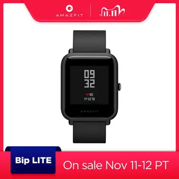 

In Stock Global Version Amazfit Bip Lite Smart Watch 45-Day Battery Life 3ATM Water-resistance Smartwatch For Android New 2019