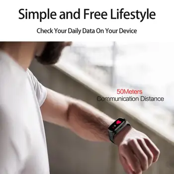 

Multi-function Wristbands Pedometer Remote Camera Anti-Lost Sport Smartband Waterproof Smart Bracelet with Bluetooth Headsets