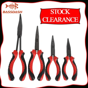 

Stock Clearance Fishing Pliers Fish Lure Hook Remover Line Cutter Scissors for Grip Hooks Split Rings and Crimping Sleeves