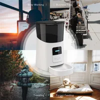 6L Large Capacity Intelligent Wifi Automatic Pet Feeder For Pet Cats Dogs Smart Food Dispenser APP Timer Pet Feeding Bowl 6