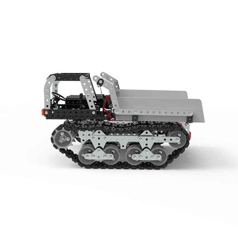 SWRC007 934 шт 2,4G 10CH нержавеющая сталь DIY RC автомобиль самосвал Строительная модель транспортных средств