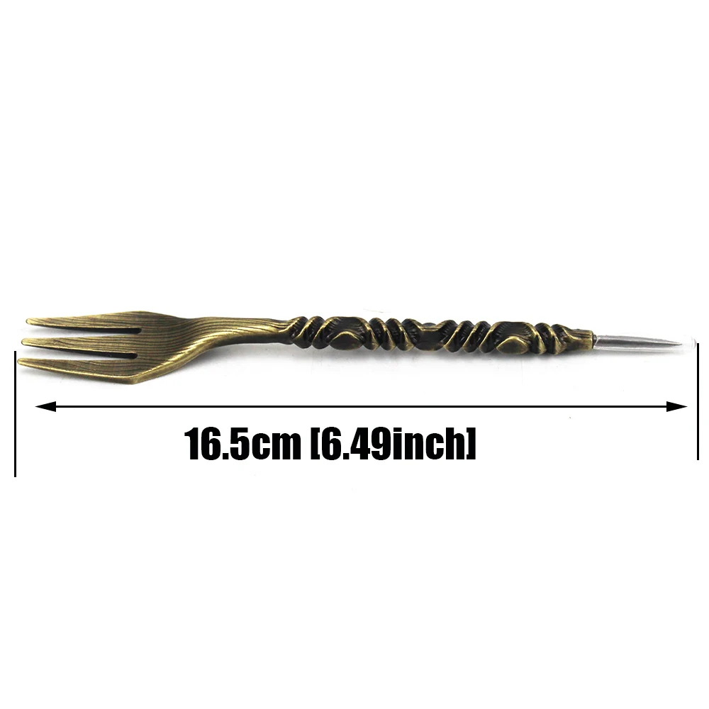 Retro Twist Shape Hookah Fork Mace Nargile Sheesha Narguile Chicha Cachimbas Accessory Tool for Shisha Smoking 2