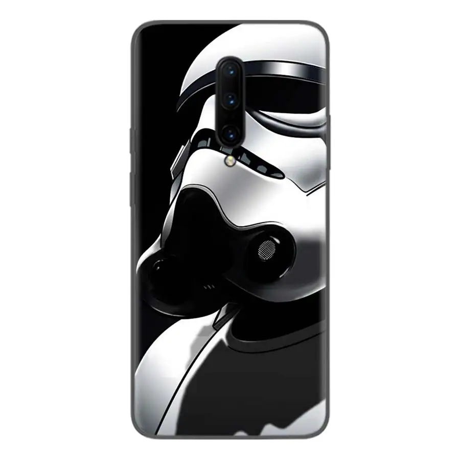 Звездные войны черный чехол для Oneplus 7Pro 1+ 7 Pro 6 6T 5 5T 3T художественный подарок узорчатый мягкий чехол для телефона - Цвет: BS176-10