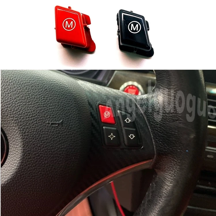 Car Steering Wheel M Mode Button for BMW 3 Series M3 E90 E92 E93 2007-2013 Auto Accessories Switch Peplacement Cap  Sports