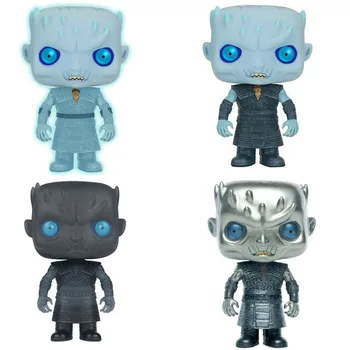 

GAME OF THRONES Night King Special Version Glows in Dark Sliver Black PVC Action Figure Model Toys