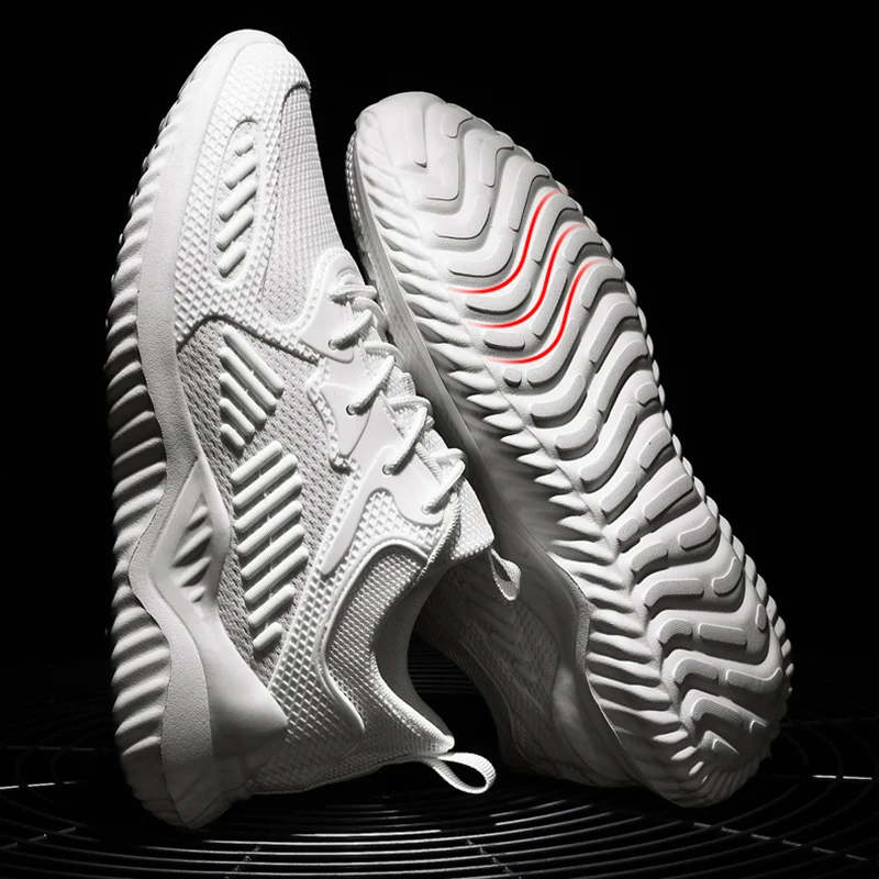 2020 дышащая повседневная обувь мужские летние кроссовки модные уличные белые 48