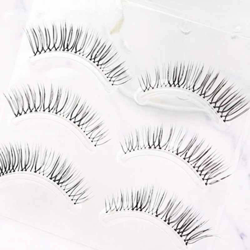Zoreya Handmade Sharpen 3/5Pairs 3D False Mink Eyelashes Natural Thick Long Eye Lashes Wispy Makeup Beauty Extension Tools Zoreya Handmade Sharpen 3/5Pairs 3D False Mink Eyelashes Natural Thick Long Eye Lashes Wispy Makeup Beauty Extension Tools