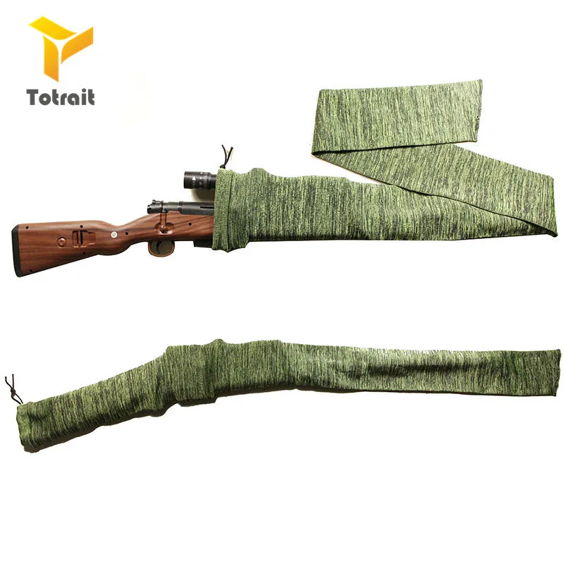 54" Silicone Treated Gun Sock Polyester Rifle Gun Shooting Fishing Rod Sock Protection Cover Bag Case Tactical Hunting Caza