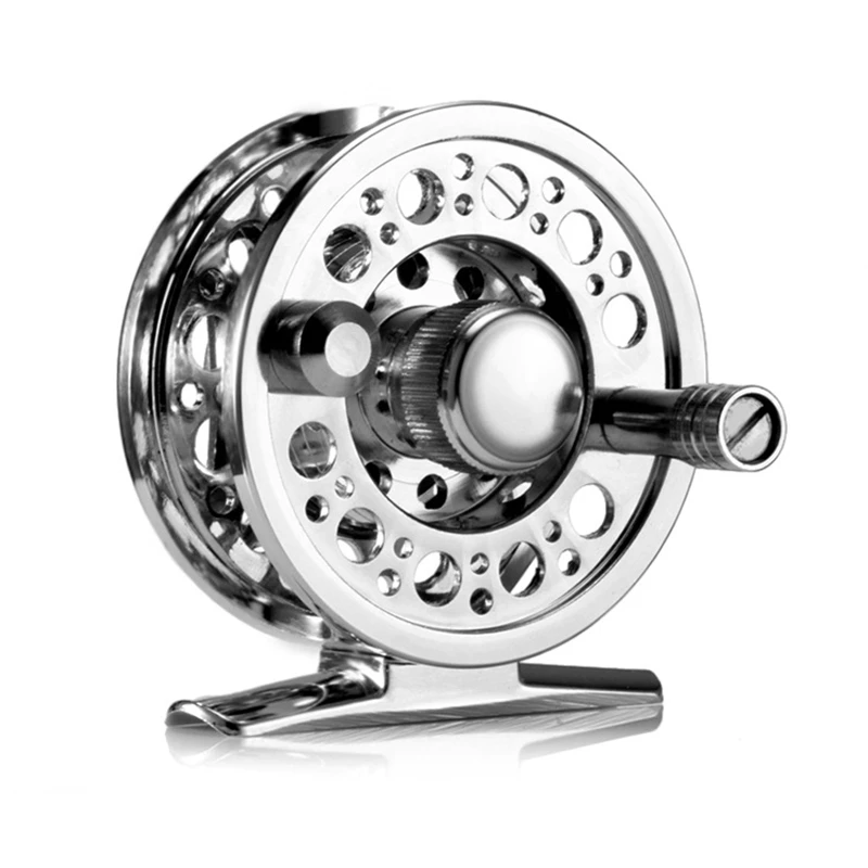 

Ice Fly Fishing Reels Saltwater Aluminum 2+1 BB Ultra-light Winter Fly Fishing Wheel Aviation Aluminum Alloy Carp Fishing Tackle