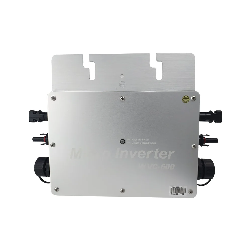 

600W Waterproof Microinverter Solar Grid Tie Inverter Micro Convertor MPPT Inversor 80-260VAC with wifi communication function