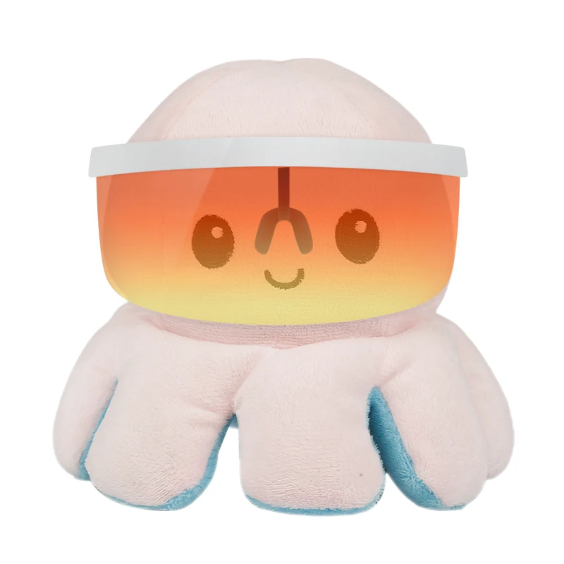 

New 21 Colors Reversible Octopus Plush Toy Pillow Colorful Soft Simulation Doll Cute Stuffed Plush Flip Toy Baby Gift Drop Ship