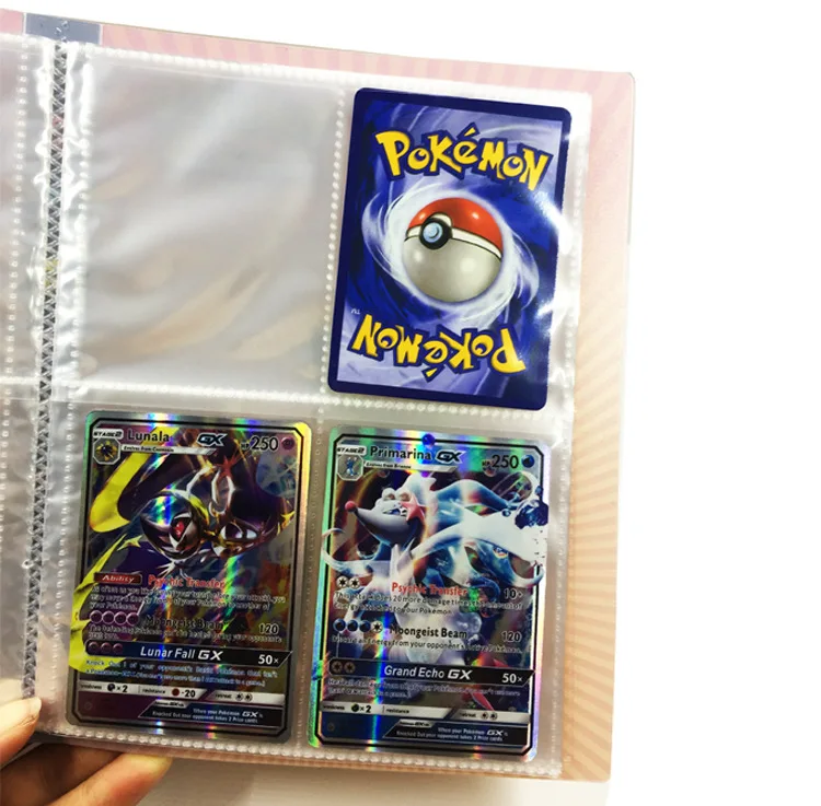 240 шт. держатель Альбом игрушки коллекции Pokemones карты Альбом Книга Топ загруженный список игрушки подарок для детей